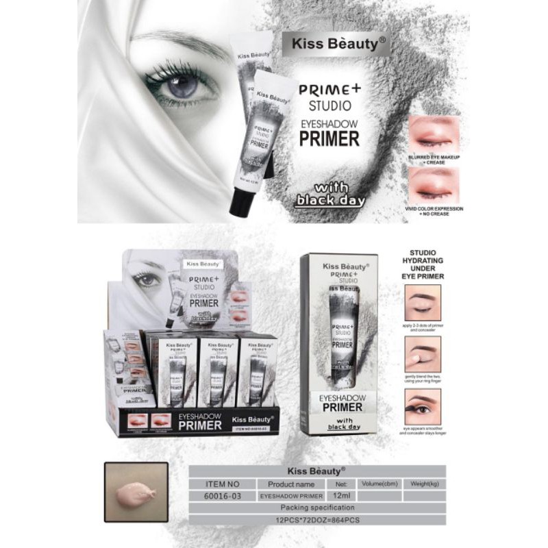 PROMO!!!PRIMER STUDIO+EYESHADOW PRIMER/PRIMER MATA 60016