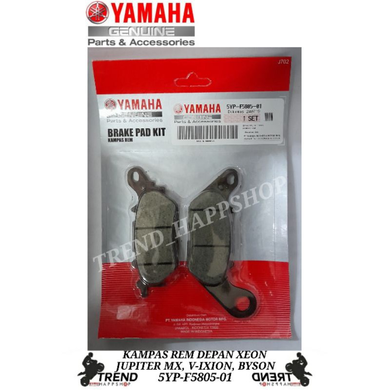 KAMPAS REM DEPAN MOTOR YAMAHA XEON, JUPITER MX, V-IXION, BYSON 5YP-F5805-01