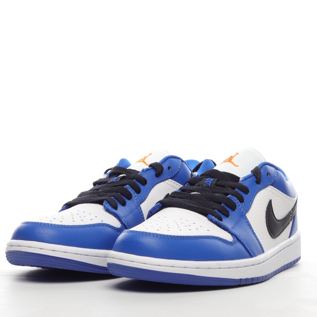 nike air jordan 1 low hyper royal orange peel bnib 100% original