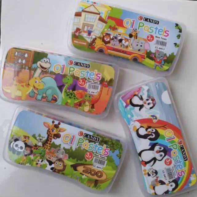 

Crayon / oli pastel 12 warna termurah