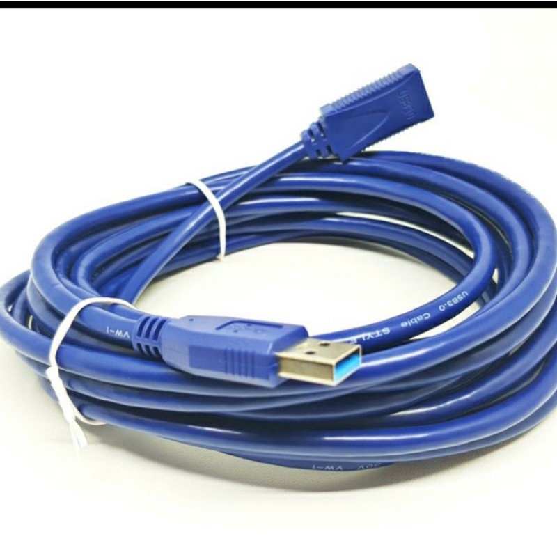 SKU-1054 KABEL USB 3.0 EXTENTION 5M (PERPANJANGAN USB) MALE FEMALE