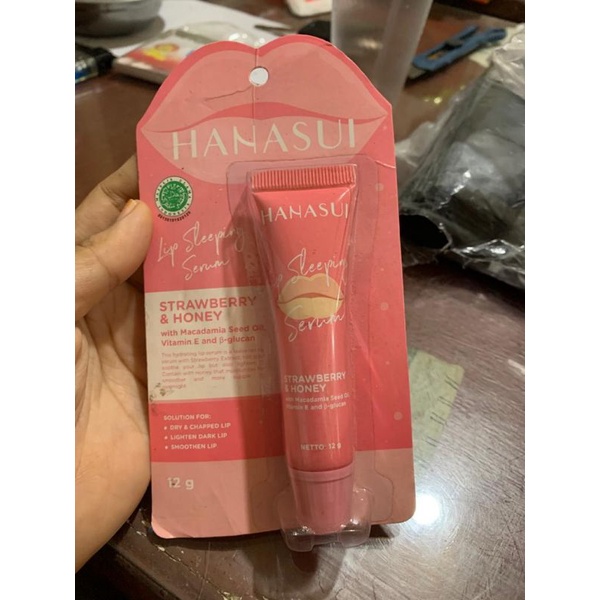 HANASUI LIP SLEEPING SERUM ORIGINAL / SERUM BIBIR HANASUI