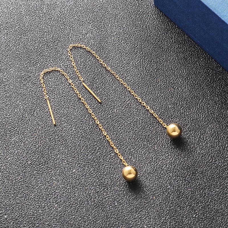 Anting Titanium Premium Korea Style Kupu Kupu Bola Love Vintage Fashion