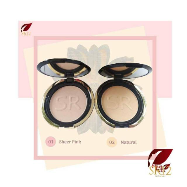 BEDAK SR12 NATURAL - SHEERPINK - BEDAK SR12 ANTI AIR- BEDAK PADAT SR12