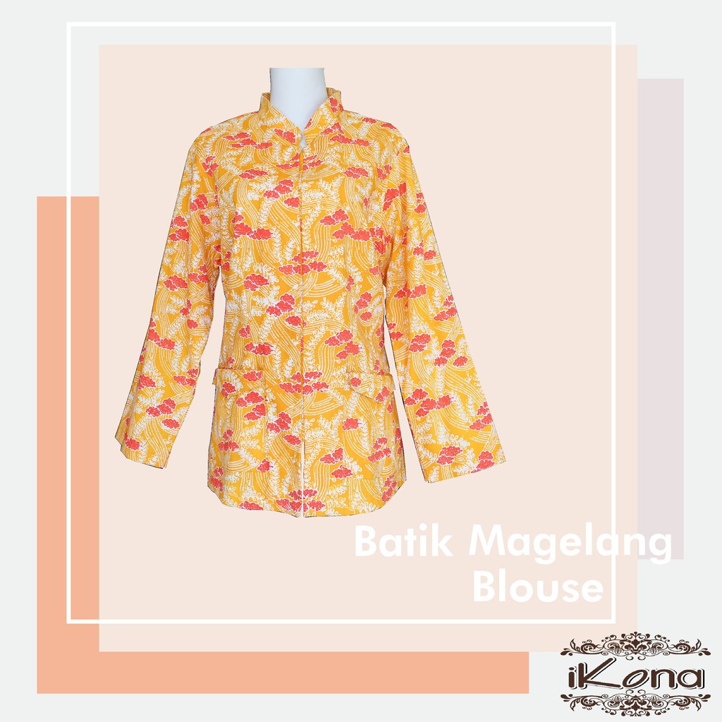 Blouse Batik Magelang Furing