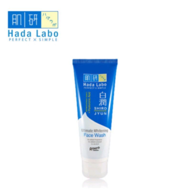 Hada Labo Shirojyun Ultimate Whitening Face Wash 100g 50g