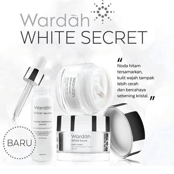Official ✵ Shop  PAKET WARDAH WHITE SECRET CREAM17ml ..Q