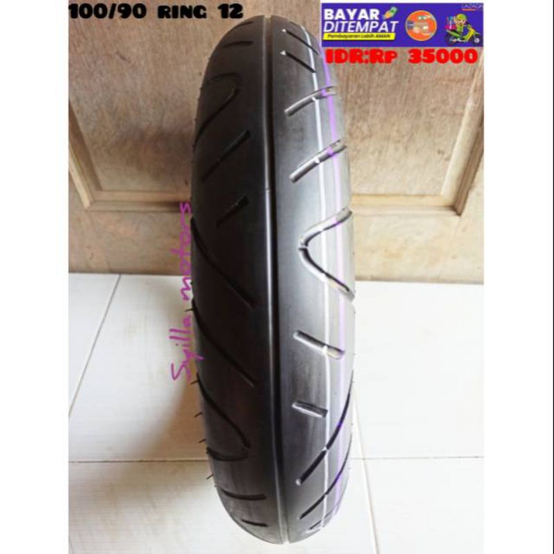 ban depan motor Honda Scoopy ring 12 atau scoopy new ukuran 100/90 ban tubles