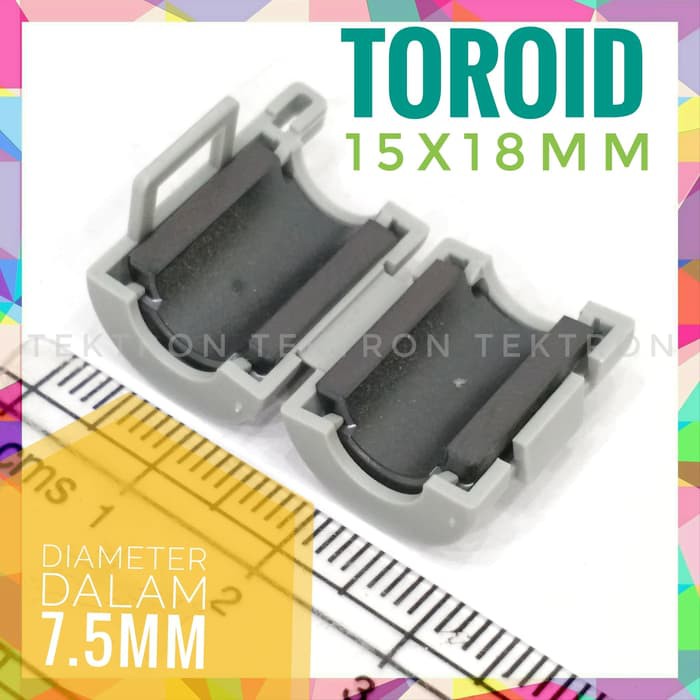 Ferit kabel EMI filter 7.5mm ferrite core