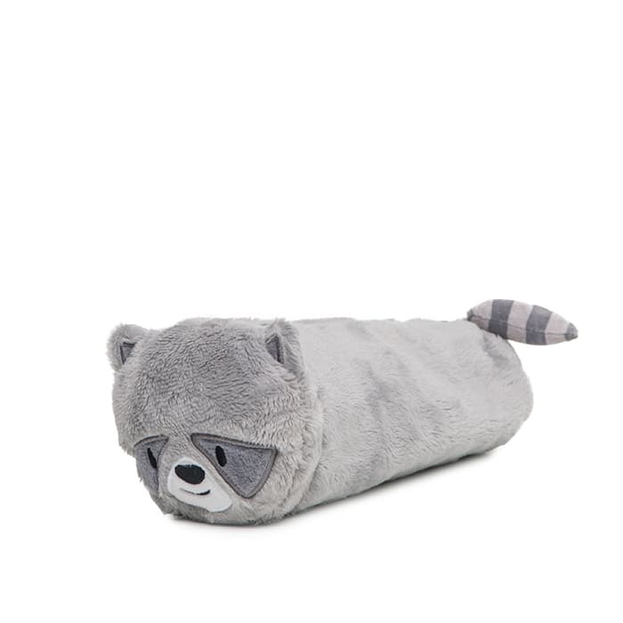 

D40T4Vt Wigglo Round Pencil Case Fluffy Racoon T5G04T1
