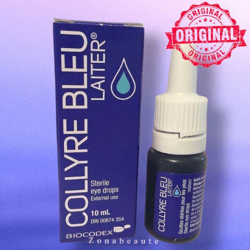 ZONABEAUTE- Collyre bleu tetes mata pengantin | tetes mata ajaib