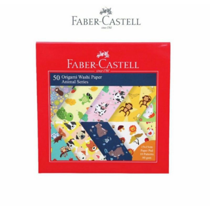 

Origami Faber-Castell / Washi Paper /Animal Series / 15 x15