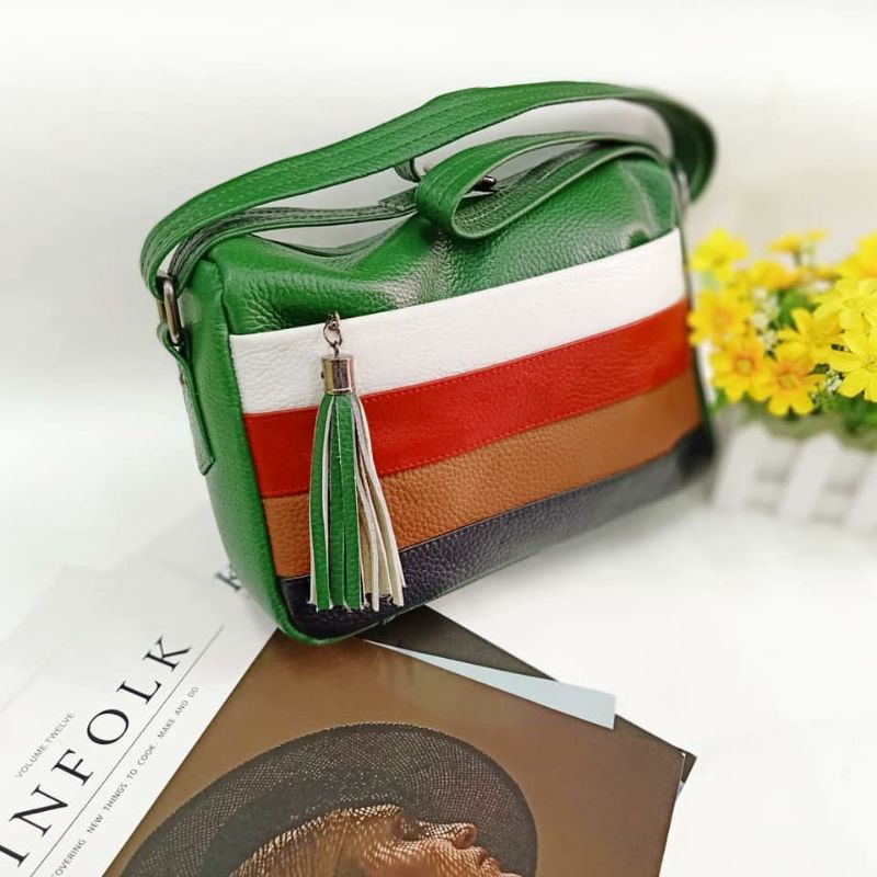 TAS WANITA KULIT ASLI GARUT TAS SELEMPANG KULIT WANITA ASLI GARUT