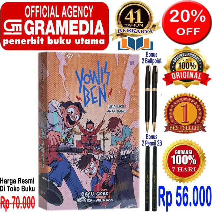 

Bubukku/ Buku Komik Bergambar Yowis Ben - Lika Liku Anak Band - Original