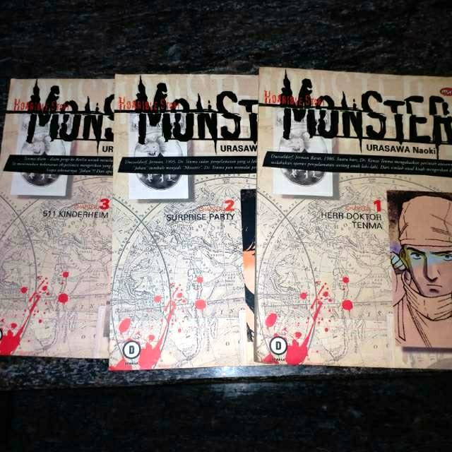 PROMO MURAH Komik cabutan monster 2, 3