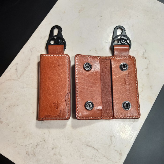 Dompet STNK Kunci Mobil dan Motor Kulit Nabati - Vegetable Buffalo