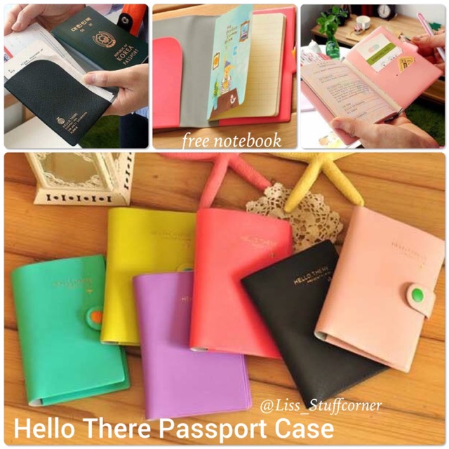 HELLO THERE PASSPORT CASE - liss_stuffcorner