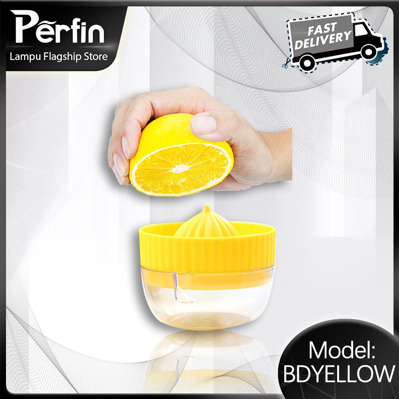 Perfin BDYELLOW Hand Blender Mini Alat Peras Lemon Juicer Sehat Sehat 100% Warna Acak