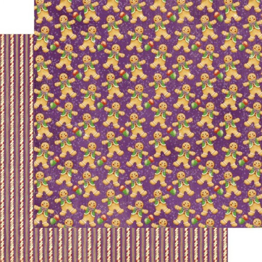 

Graphic45 Nutcracker Sweet Paper - Gingerbread Delights