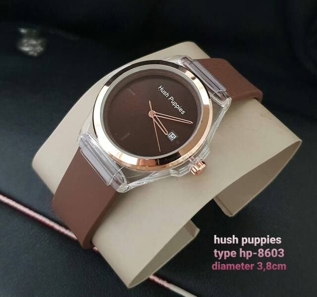 Jam tangan wanita Hush Puppies rubber tanggal aktif