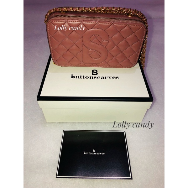 Yura Bag buttonscarves - Mahogany preloved