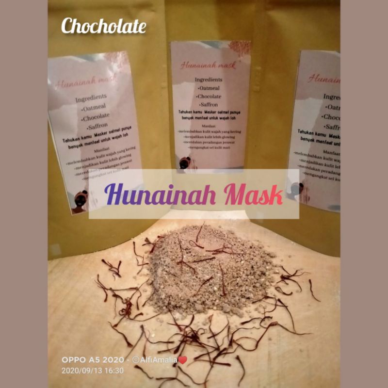 Masker Saffron BPOM/Masker Saffron Organik/Face Mask Organik