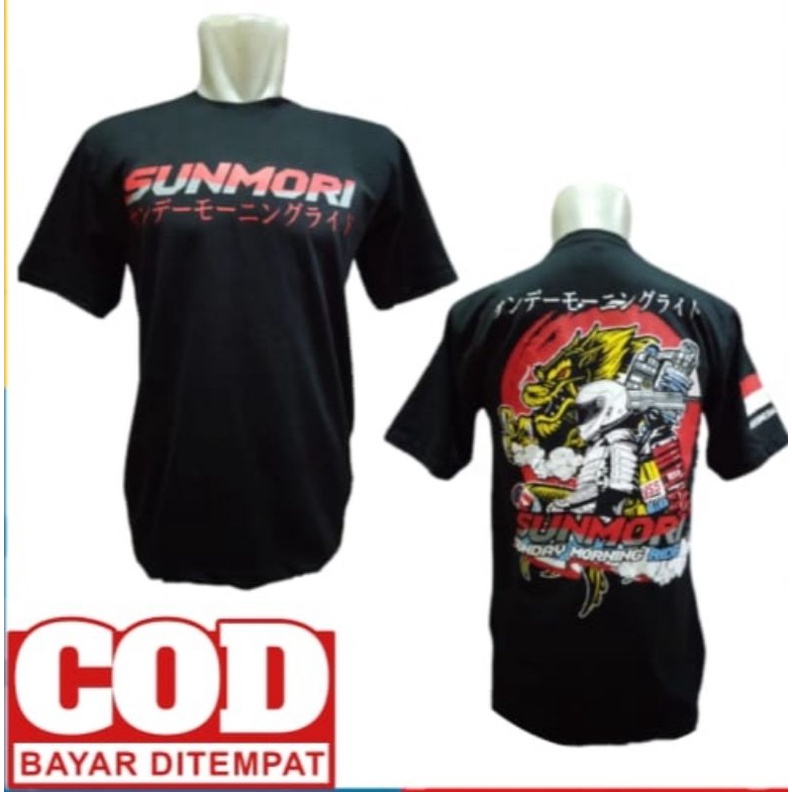 Kaos Sunmori Terbaru Kaos Bikers Sunmori