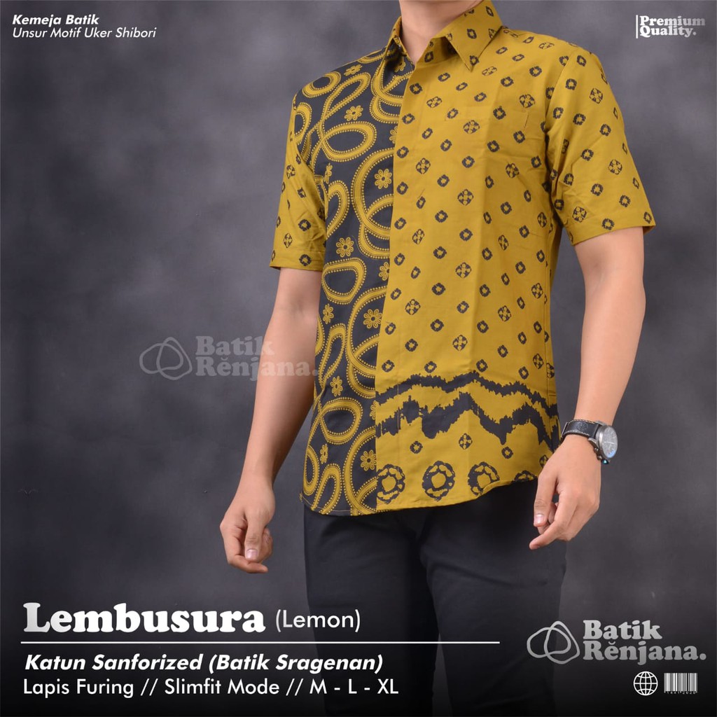 Kemeja Batik Katun by Butik Batik Solo Bahan Katun kode KEMEJA BATIK SOLO LEMBUSURA