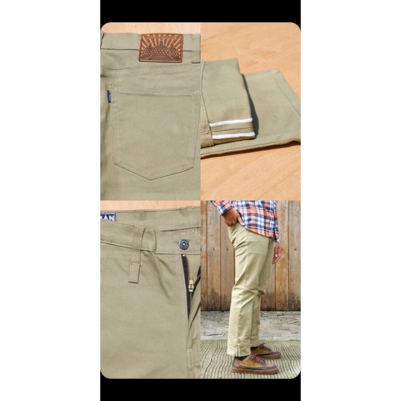 Celana chino Salvedge MY NUSAID