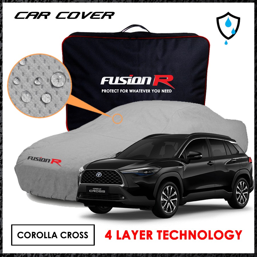 Cover Mobil COROLLA CROSS 4 Layer / Body Cover COROLLA CROSS 4 Lapis / Sarung Mobil COROLLA CROSS / 