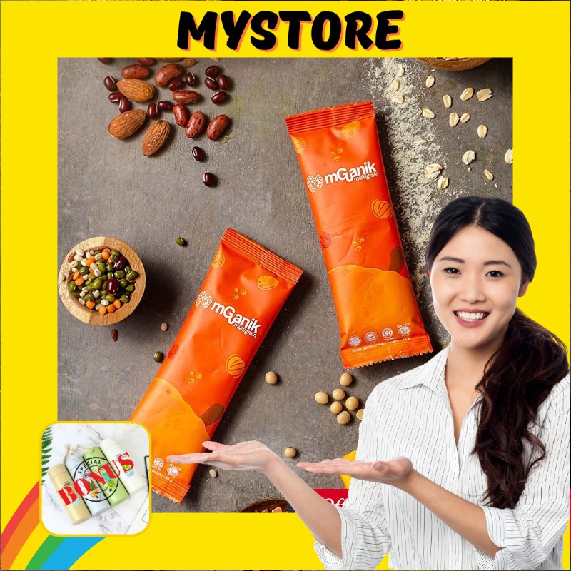 

ECER MGanik Multigrain 1 Sachet | Superfood Alami untuk Gula Darah Diabetes BPOM HALAL