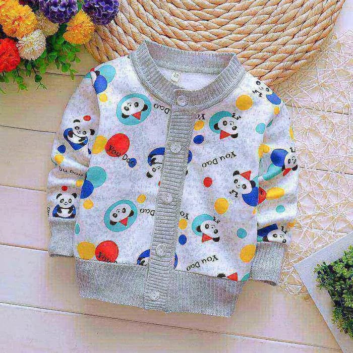 Jaket Sweater Import Anak Bayi Laki-laki Perempuan Panda