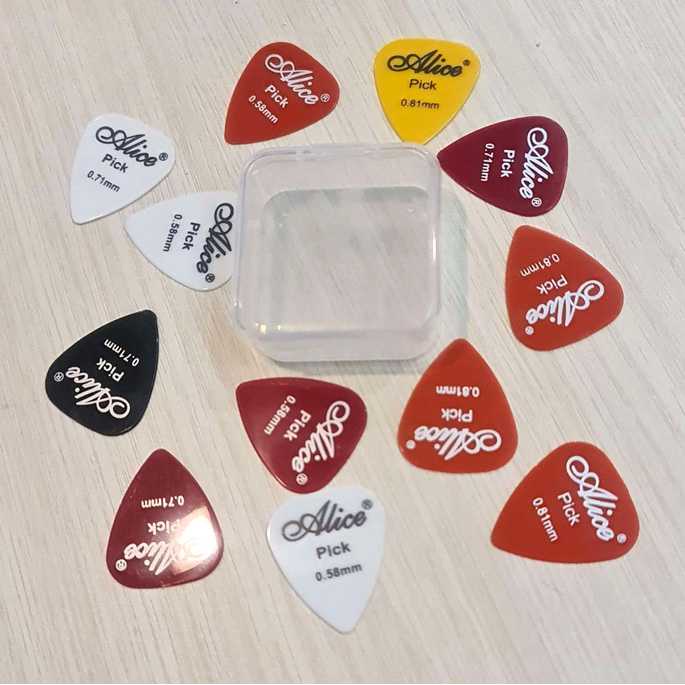 IDN TECH - Alice Pick Gitar Akustik 12 PCS - AP-12P