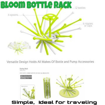 Ange Bloom Bottle Drying Rack/rak botol susu lipat