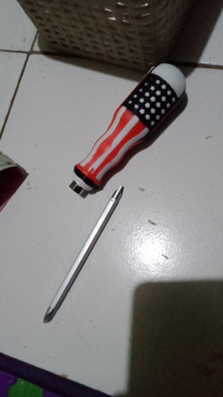 Obeng Bolak Balik 2in1 2 Way Amerika Usa Obeng Bb Plus Minus Kembang Mgj