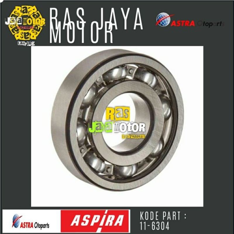 SKF Aspira Laher As Krug Kruk 6304