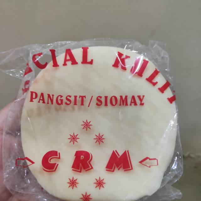 

Kulit pangsit/ Dimsum/Gyoza/Swekiaw CRM diameter 10 cm