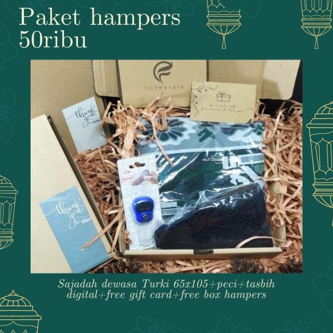 

Hampers Lebaran Idul Fitri - Sajadah Travel