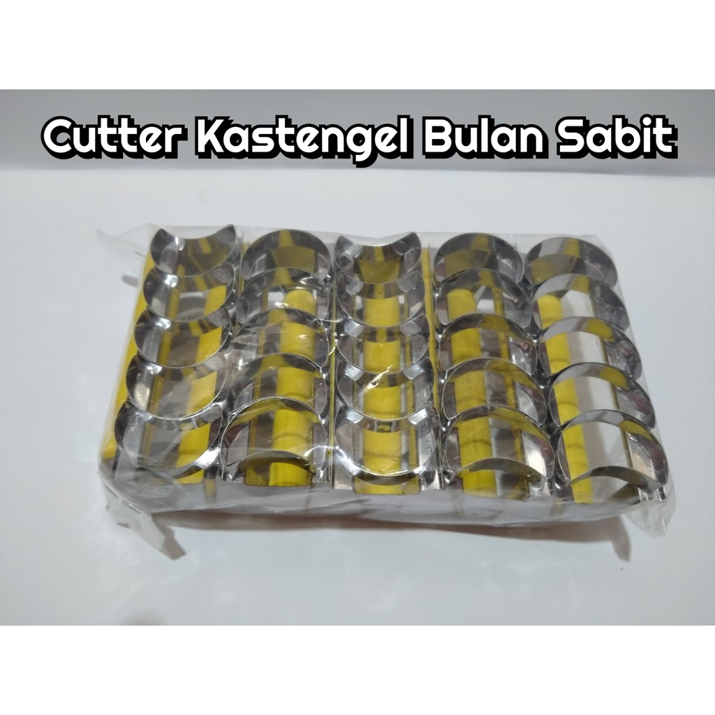 CUTTER KASTENGEL BANGKET KACANG KUE GAGANG KAYU MURAH CETAKAN KUE SALJU KUE KACANG KUE KEJU 1PACK ISI 10pc