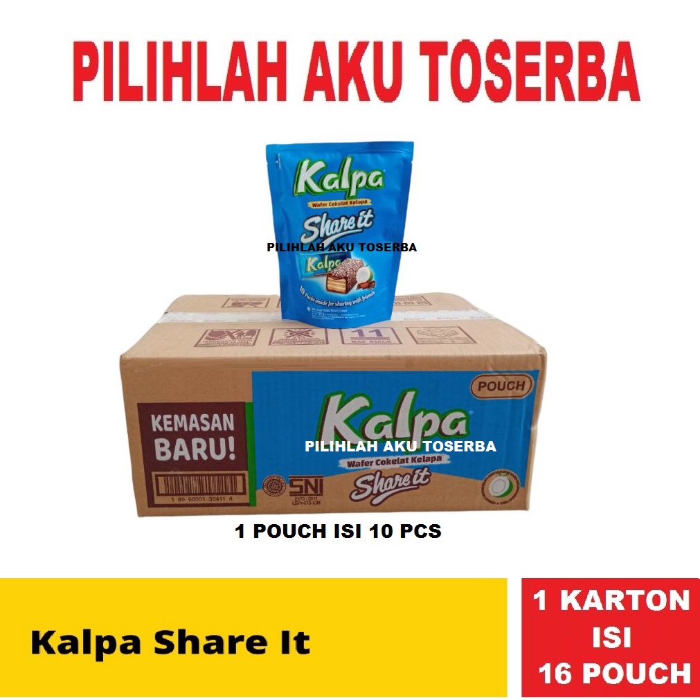 

KALPA Share It Pouch 95 gr - ( HARGA 1 DUS ISI 16 POUCH )