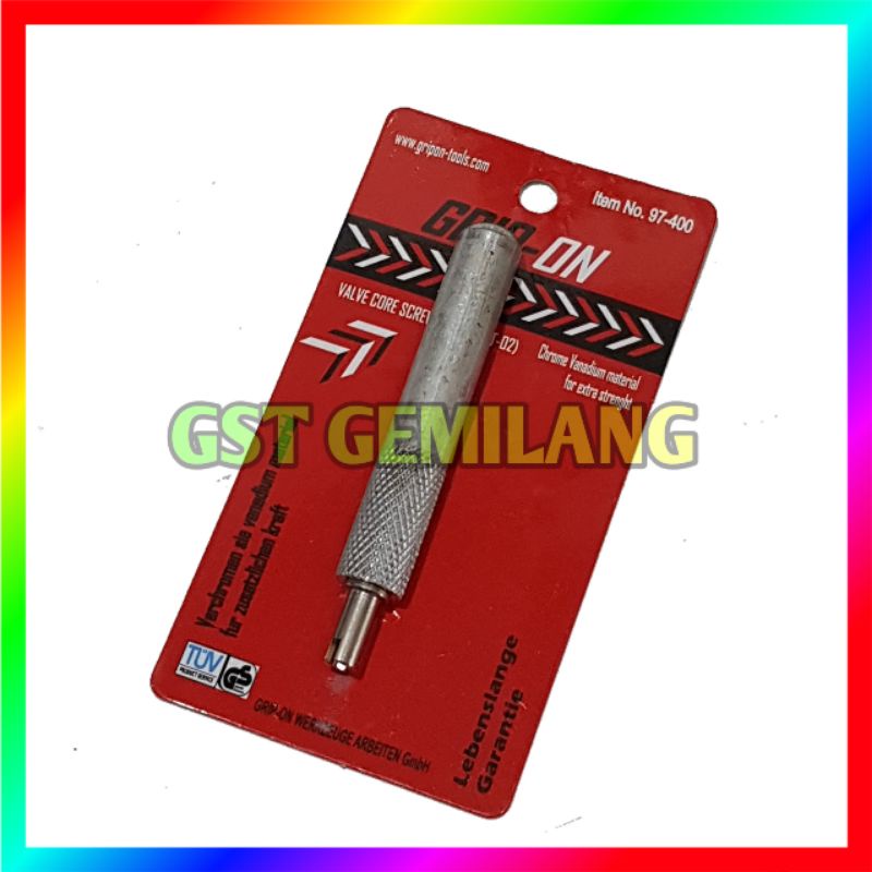 ALAT PEMBUKA PENTIL BAN UNIVERSAL MOBIL MOTOR SEPEDA GRIP-ON GERMANY