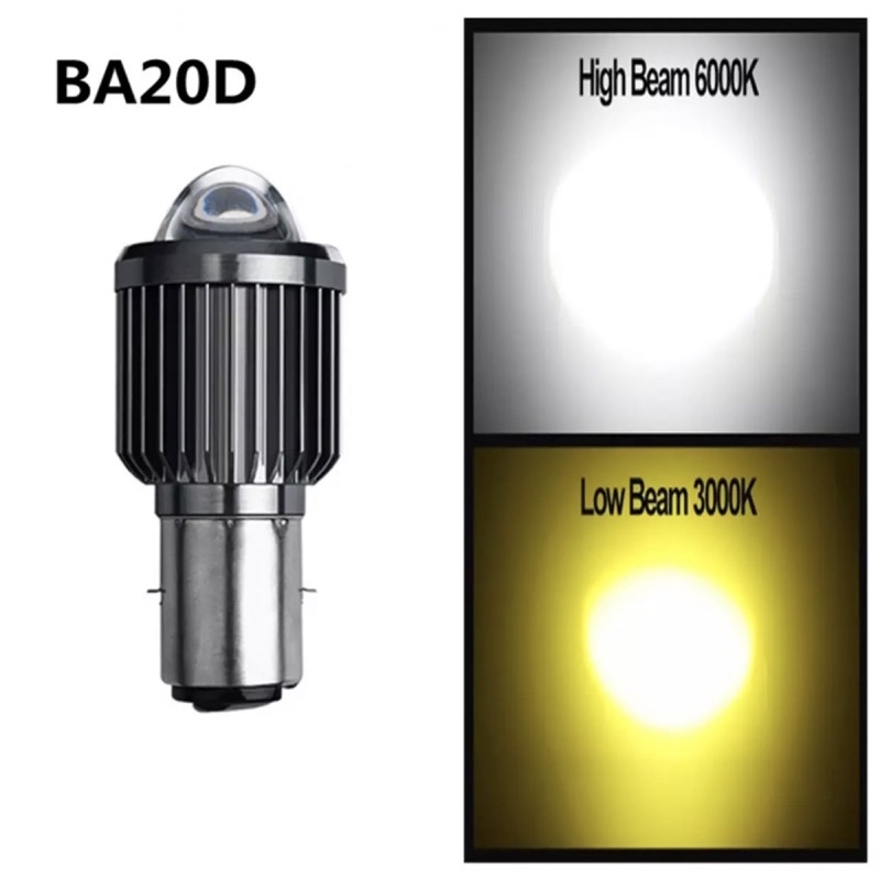 Bohlam Led H4 Laser Hi/Loo H4 Laser Led H6 Ba20D  P15D UNIVERSAL MATIC BEBEK SPORT