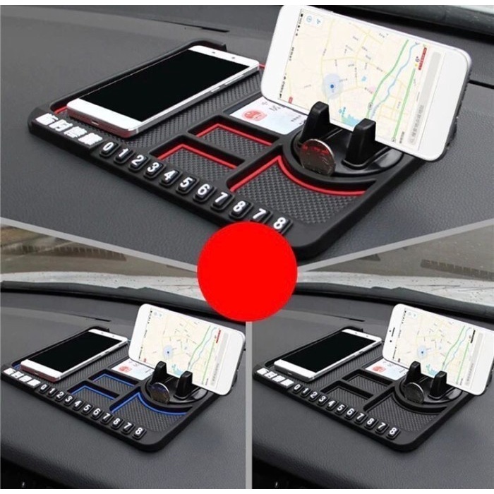 phone car holder mat - alas dashboard mobil anti slip gps