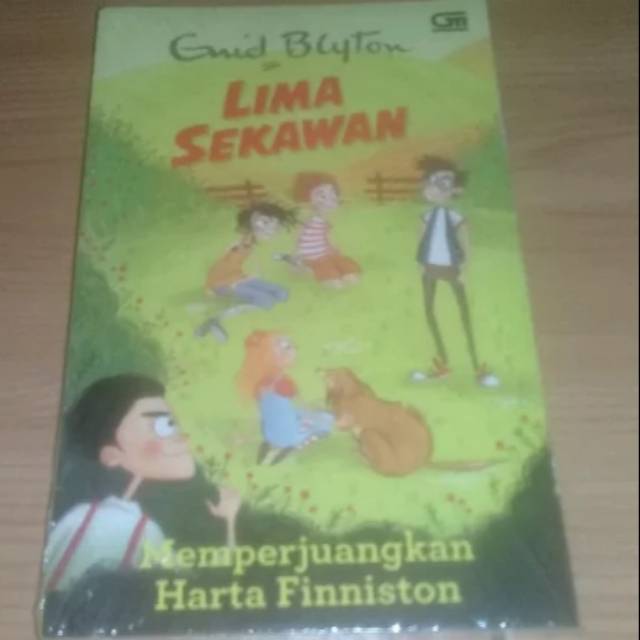 NOVEL LIMA 5 SEKAWAN MEMPERJUANGKAN HARTA FINNISTON ENID BLYTON
