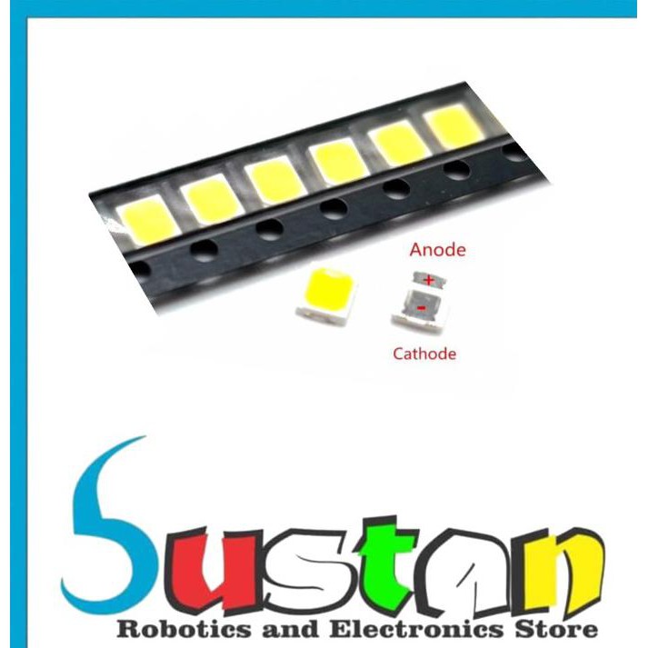 Led 1W Smd 3030 6V Tv Backlight White Putih 1 Watt 6 Volt Televisi Bust4N7 Murah