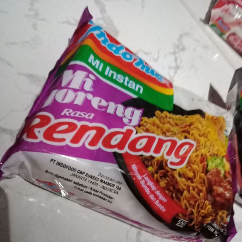 

Indomie goreng rendang