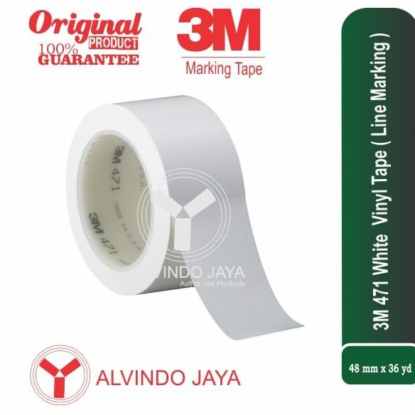 

3M Vinyl tape 471 white . 2in x 33m