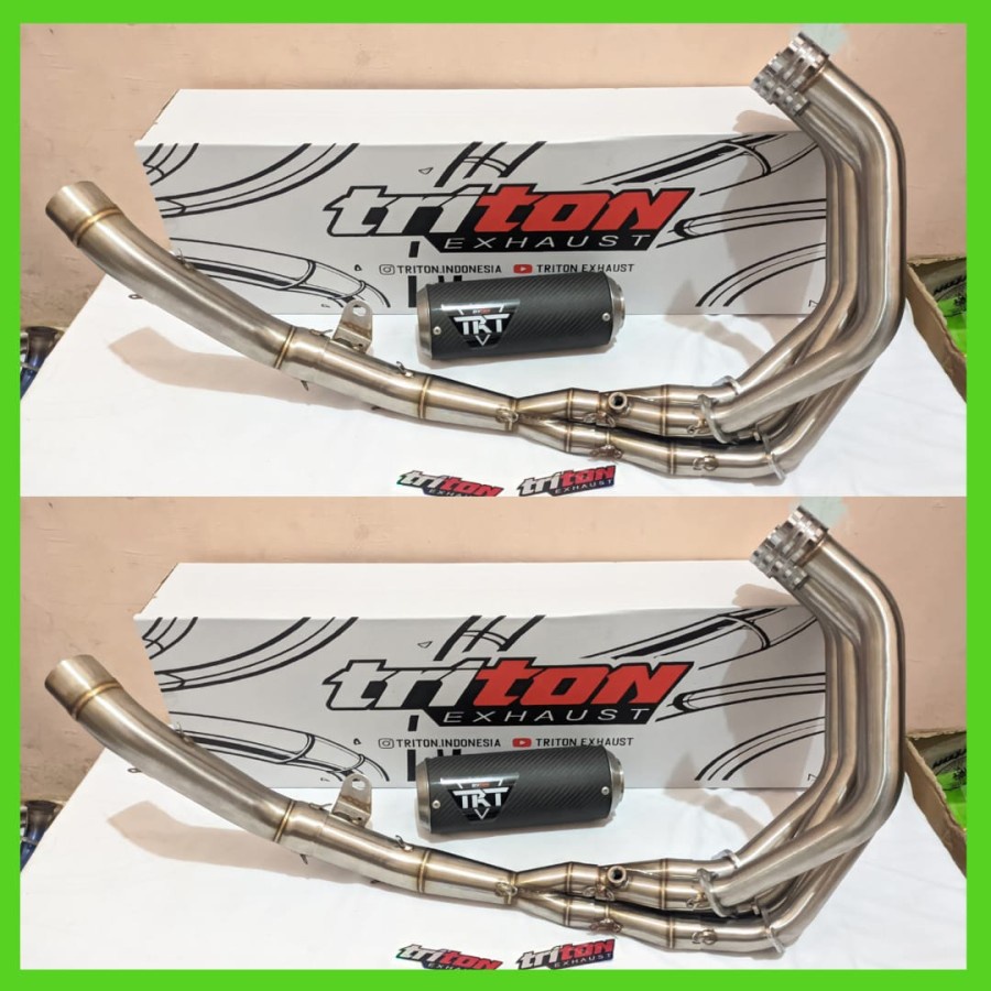 Knalpot zx25r Fullsystem Triton Exhaust Original