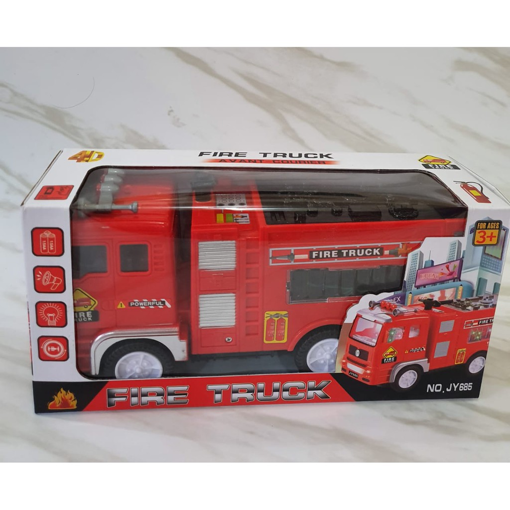 MAINAN  ANAK LAKI - LAKI MOBIL PEMADAM FIRE TRUCK NO. JY685