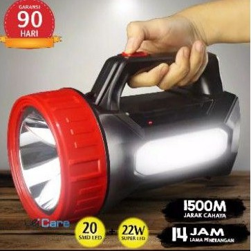 Senter LED SURYA SHT 22W 20Led (Senter Jarak Jauh ±1500M) 14 hours